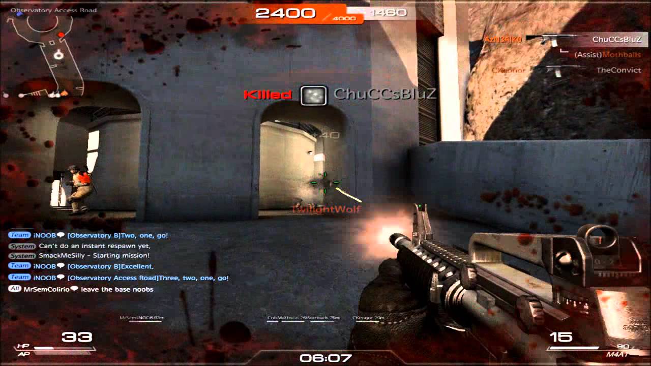 Soldier Front 2 Closed Beta: M4A1 Gameplay