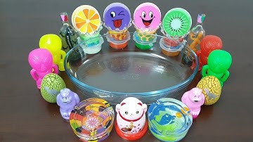 MIXING RANDOM THINGS INTO HOMEMADE SLIME || RELAXING SLIME VIDEO #11 || ALEX SLIME