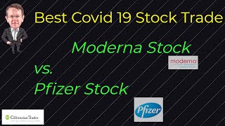 Moderna Stock vs  Pfizer Stock | Best Covid 19  Vaccine Stock Trade