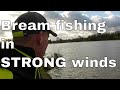 Feeder Fishing in STRONG winds for Bream! Albans Lakes