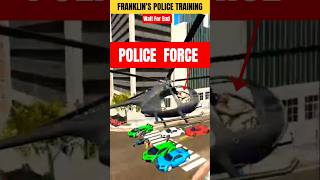 Franklin Joined The Police Officer in Indian bikes driving 3d #viral #shortsfeed #ibd3d #shorts