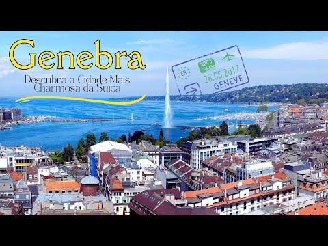 Vídeo: Genebra Suíça Guia de Viagem - Viagens na Europa