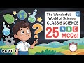 MCQ-3 Class 6 Science Chapter 1 The Wonderful World of Science l MCQ PULSE l