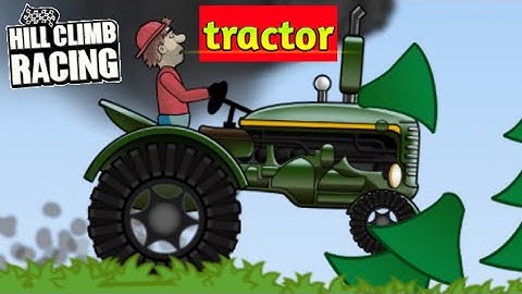 Hill Climb Racing - Gameplay Walkthrough Part 4 - Tractor (iOS, Android)