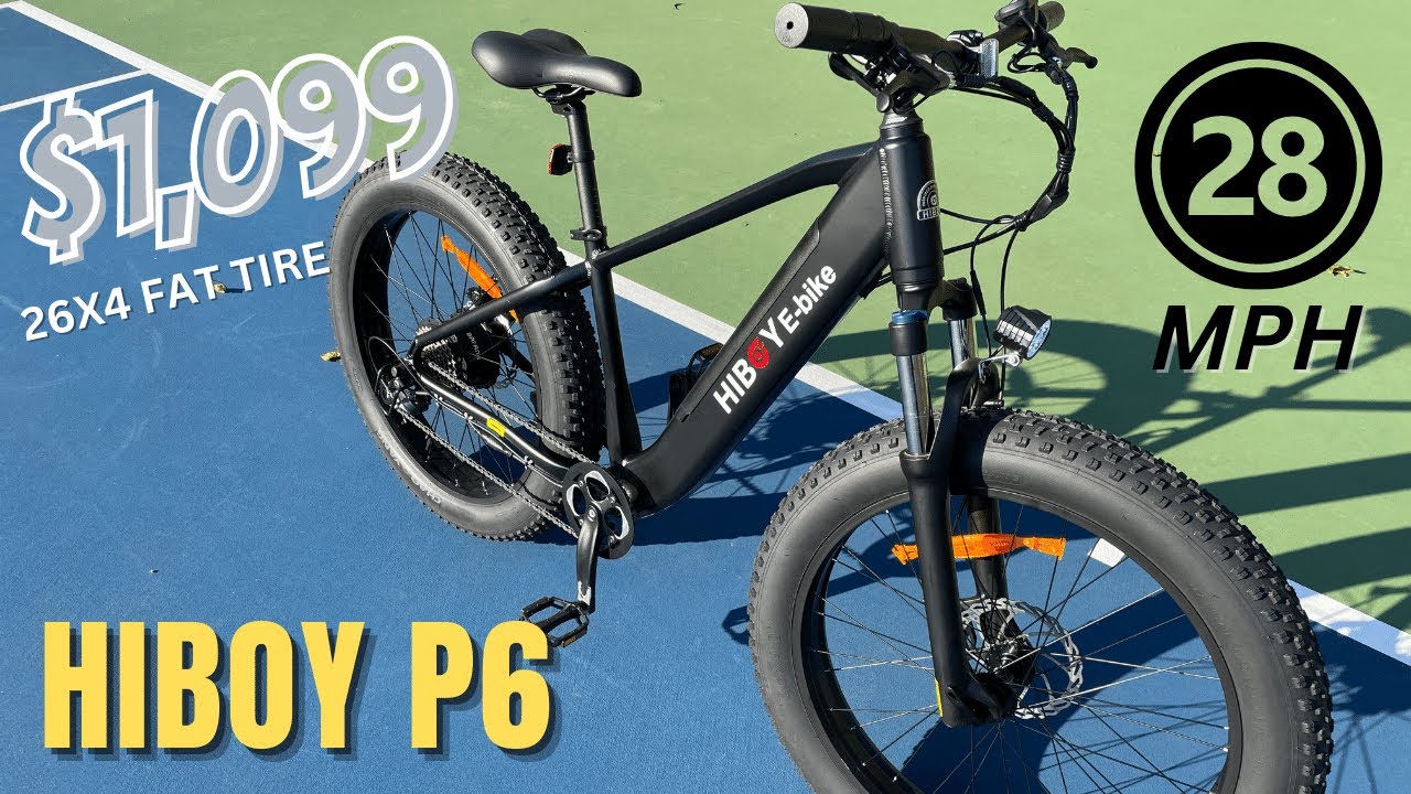 Hiboy P6 Fat Tire Electric Bike