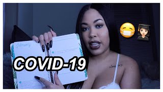 CORONA GOT US TAKING ONLINE CLASSES 😱🤣| ADVICE FROM AN ONLINE STUDENT & TIPS | DAMN YOYO