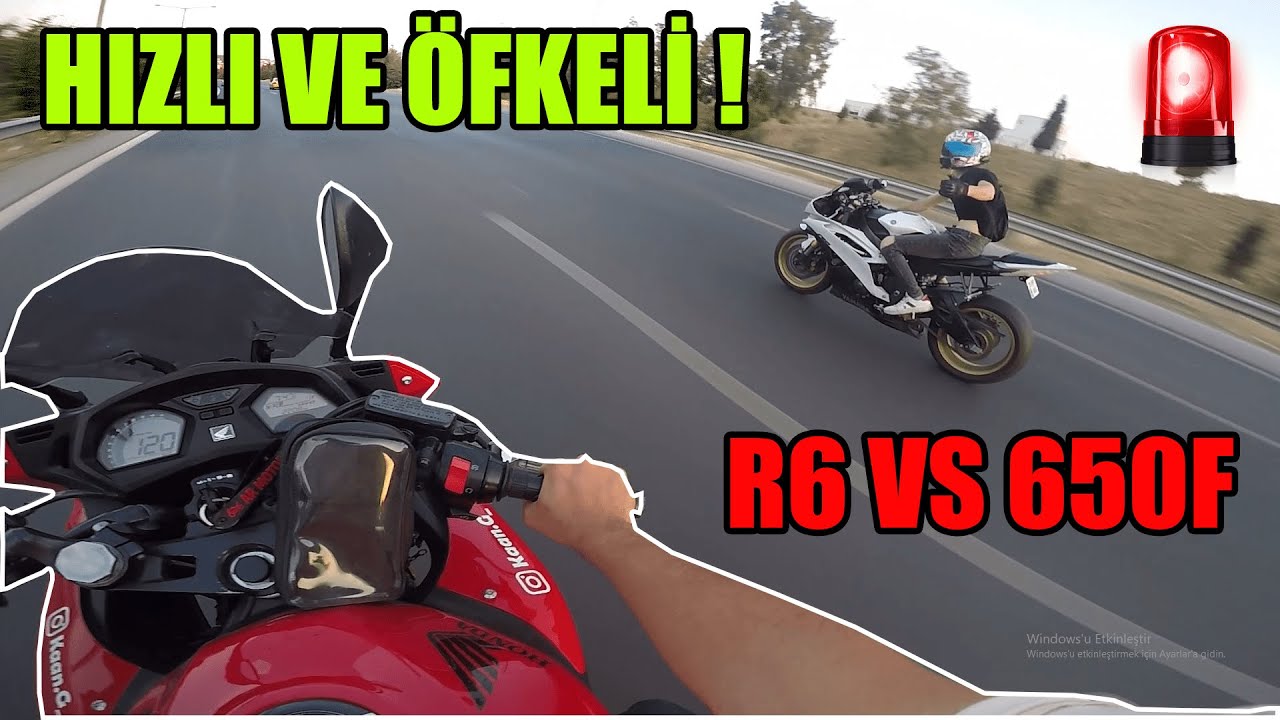 Cbr 650f Vs R6