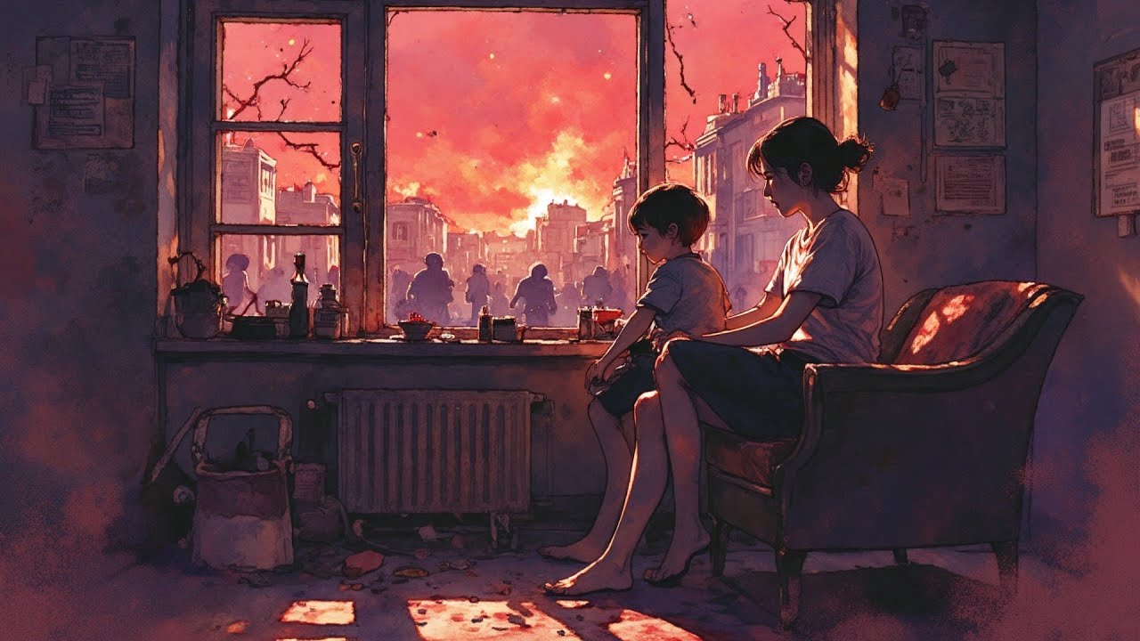 [AI Ficción] El brote del virus zombi ocurrió, y mi hijo y yo sobrevivimos en casa hasta el final...