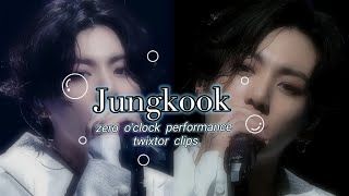 Jungkook Zero Oclock Performance Twixtor Clips For Editing