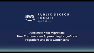 MirrorWeb at AWS Public Sector Summit, Brussels: Accelerate Your Migration