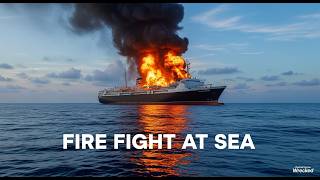 Fire Fight at Sea | Trapped on a Burning Ferry | True Story | Wrecked