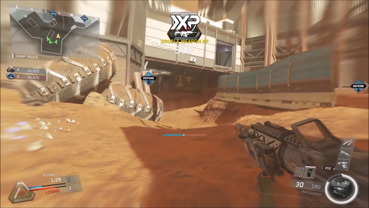 Cod Infinite Warfare - It Was A Close One! Umg / Gb 4v4 Snd Crusher Gameplay (IW Snd)