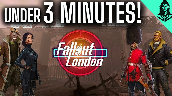 FALLOUT: LONDON But I Don't Waste Your Time (What Is It? ► Features)