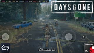 Gamehub 6.0.4 - Gameplay Days Gone On Android Poco F5 | Frame Generation