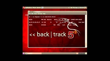 Backtrack 5 r3 cracking WEP password