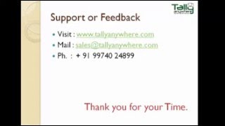 TALLY ANYWHERE MOBILE APPLICATION screenshot 5