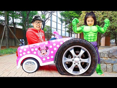Kids turn into superheroes - Funny toy stories for kids