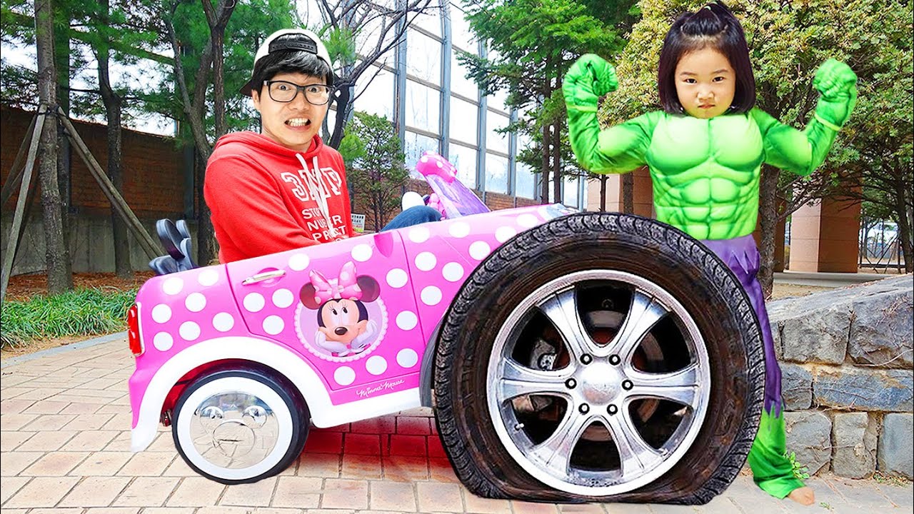 Kids turn into superheroes - Funny toy stories for kids