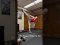 The Dragon Whips His Tail #kickingdrills #taekwondo #martialarts #kicktechniques #kickingpower