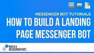 How to Build a Landing Page Messenger Bot (Manychat Tutorial - 2017)