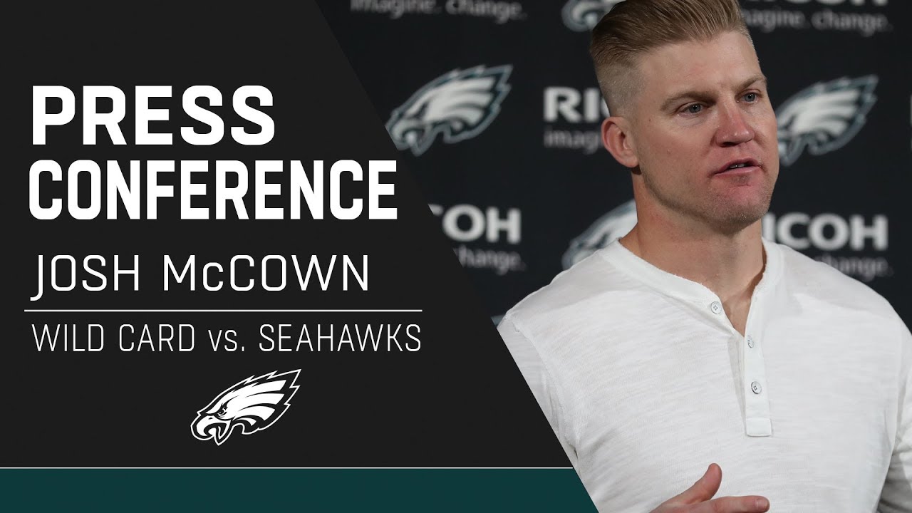 Doug Pederson, Carson Wentz react to Josh McCown's return