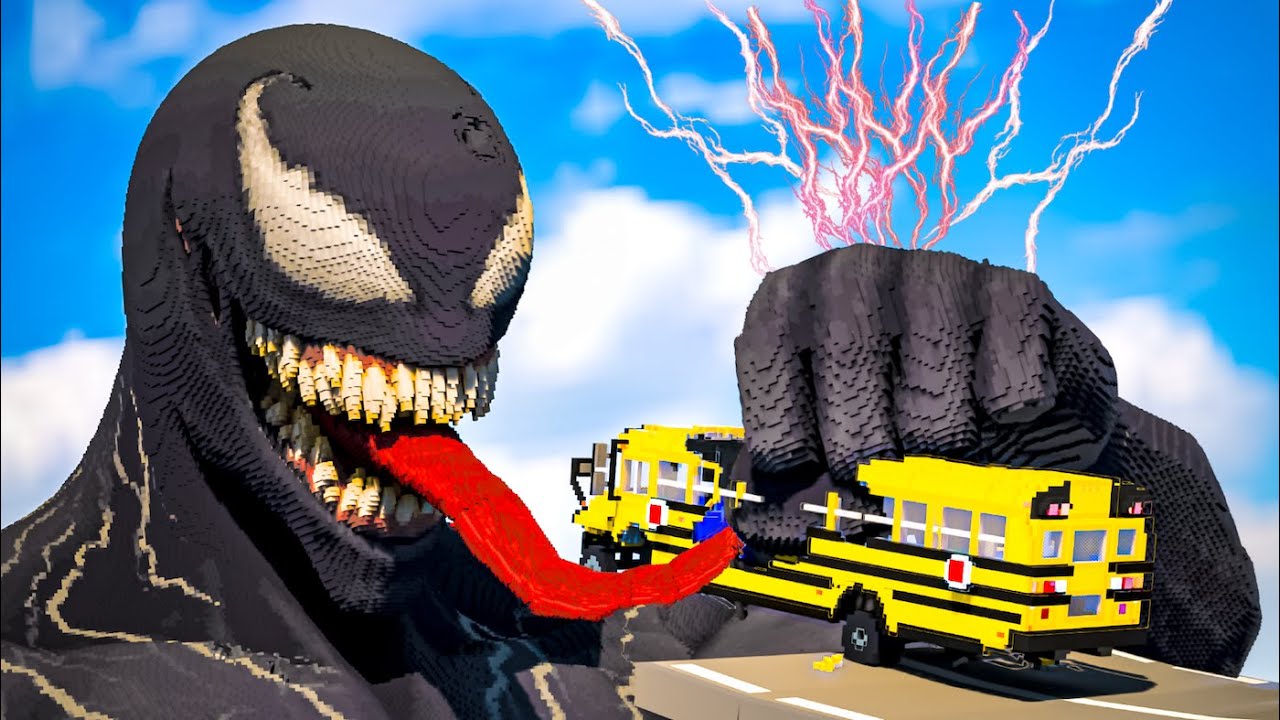 Venom vs. Car Jump: His Tongue Is Way Too Long [Teardown] - YouTube