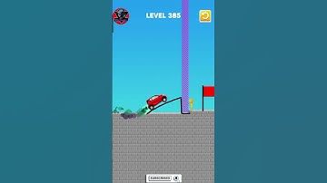 Draw Bridge level 385 || Draw Bridge Car || #drawbridge #viral #mobilegames #shorts #cargames
