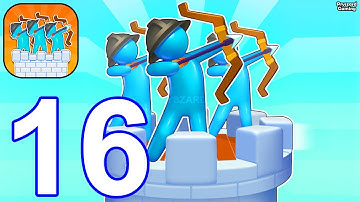 Archery Bastions: Castle War - Gameplay Walkthrough Part 16 Stick War Tower Defense (iOS, Android)