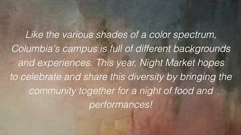 Night Market 2012 "SPECTRUM" Promo Video