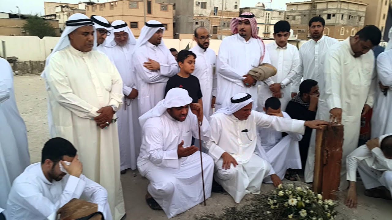 نعي ملا جواد الدمستاني على قبور شهداء القديح