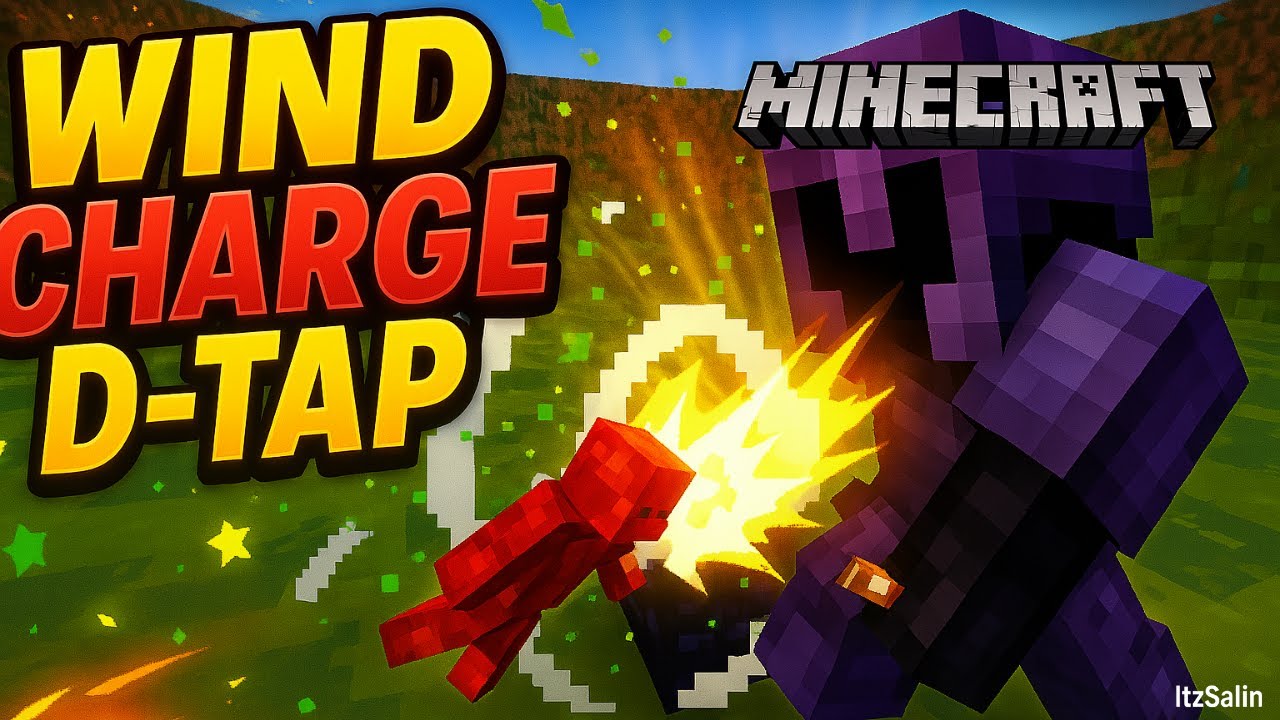 How To WIND CHARGE D-TAP In Crystal PvP - YouTube