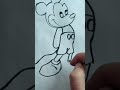 Micky mouse 🐭#satisfying #art#shorts