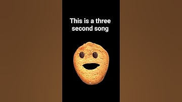 Thumbnail of this is a three second song #shorts