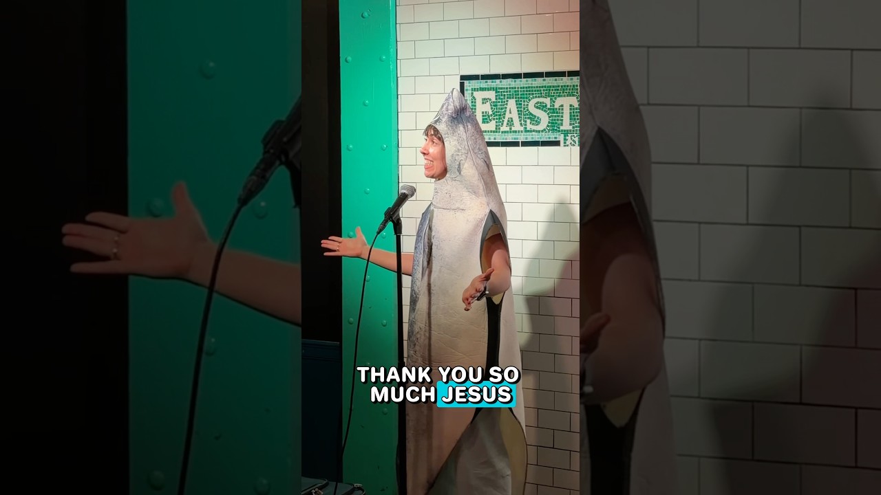 I’ll Always Follow You Jesus #youtube #standupcomedy #comedy #fish #jesus #faith #shorts #clips #fyp
