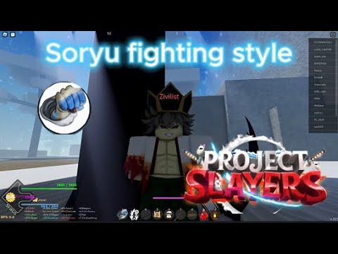 Project Slayer How To Get Soryu Fighting Style [Roblox] 