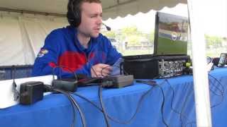 KU student gives fans behind-the-scenes look of radio broadcast