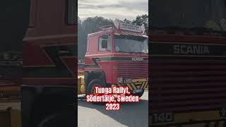 Stjärnströms Scania 1975 And Scania Vabis 1965 At Tunga Rallyt 2023