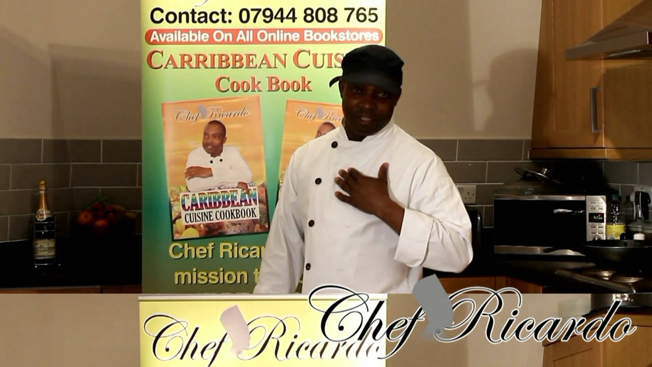 Is On A Mission To Promote The Caribbean Cuisine Cooking Book | Chef Ricardo Cooking
