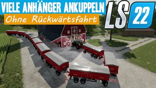 ➡️LS22 Viele Anhänger ankuppeln leicht gemacht! Egal wie viele Wagen aneinander sollen! screenshot 5