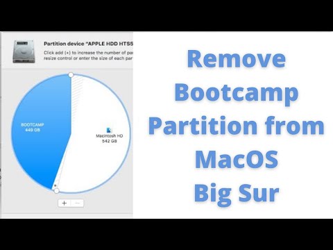 how to delete bootcamp partition high sierra