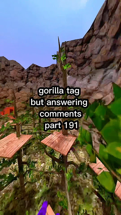 Gorilla Tag Tapi Menjawab Komentar! Pt 191 #gorillatag #gaming #vr #TikTok #trend #shorts #viral