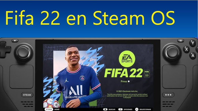 Steam Deck - FIFA 22 @800p ultra settings 