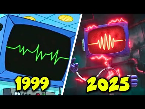 Evolution Of Karen Plankton In SpongeBob Movies And TV And Animation 1999 2025