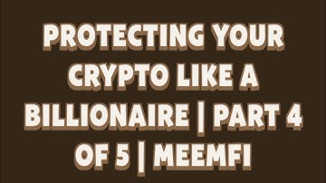 Protecting Your Crypto Like a Billionaire | Part 4 of 5 | MemeFi | Memefi 26 october code  #memefi