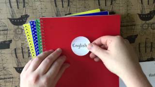 Easy Custom Notebooks with Avery Labels