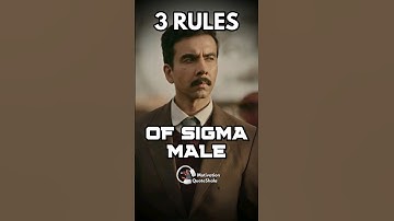 3 Rules of a SIGMA Male! 🔥Motivational Video for Students #studymotivation #sigmarules