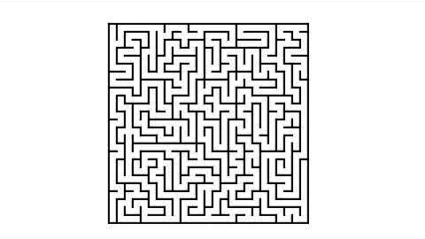Maze Generation - Recursive Back Tracker Algorithm