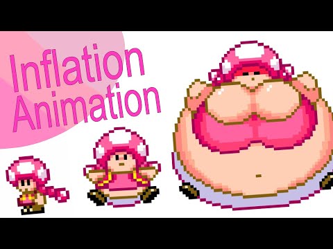 Toadette Pump Inflation Animation