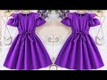 Baby Frock Cutting and Stitching / 6-7 Year Old Girl Dress Cutting and Stitching