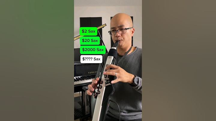 $2 vs $20,000 saxophone??? #saxophone